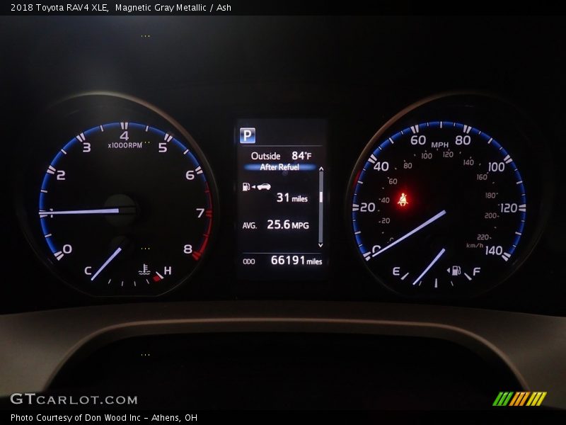 Magnetic Gray Metallic / Ash 2018 Toyota RAV4 XLE