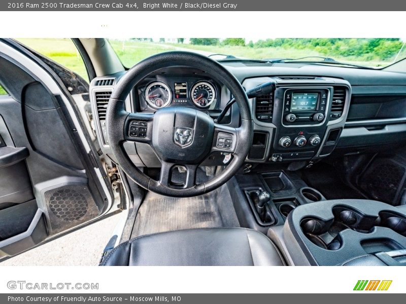 Bright White / Black/Diesel Gray 2016 Ram 2500 Tradesman Crew Cab 4x4