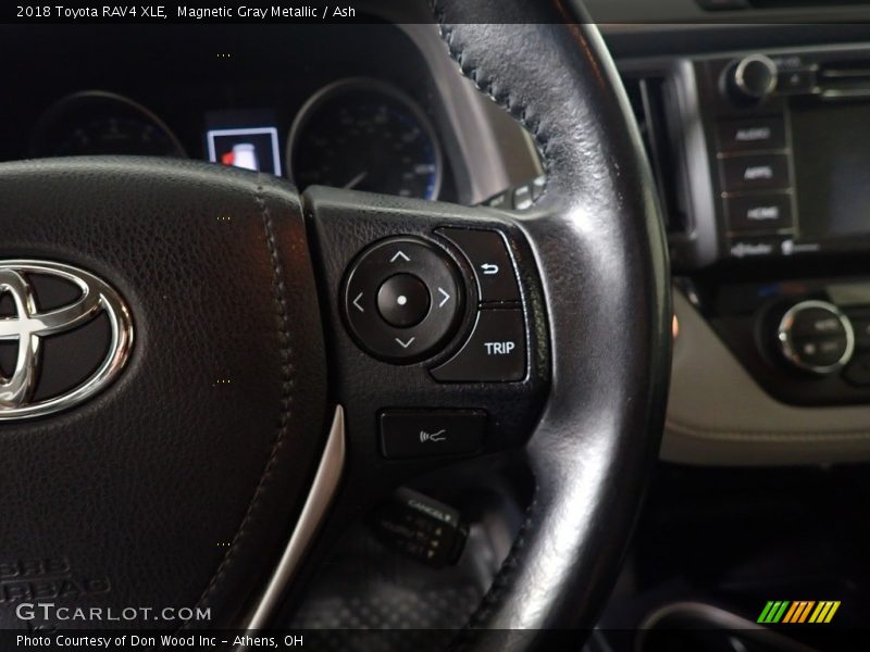 Magnetic Gray Metallic / Ash 2018 Toyota RAV4 XLE