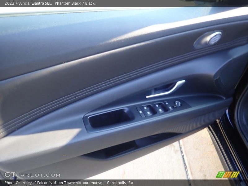 Phantom Black / Black 2023 Hyundai Elantra SEL