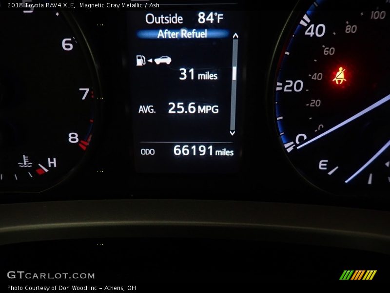 Magnetic Gray Metallic / Ash 2018 Toyota RAV4 XLE