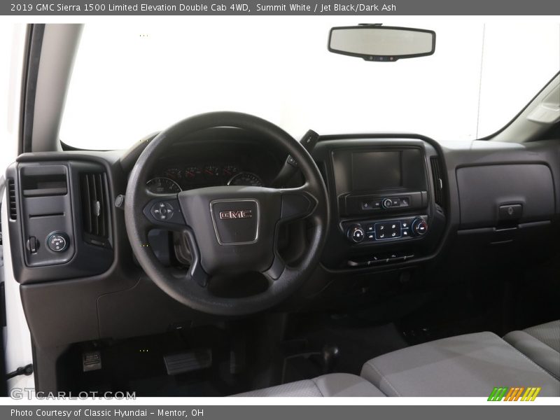 Summit White / Jet Black/Dark Ash 2019 GMC Sierra 1500 Limited Elevation Double Cab 4WD