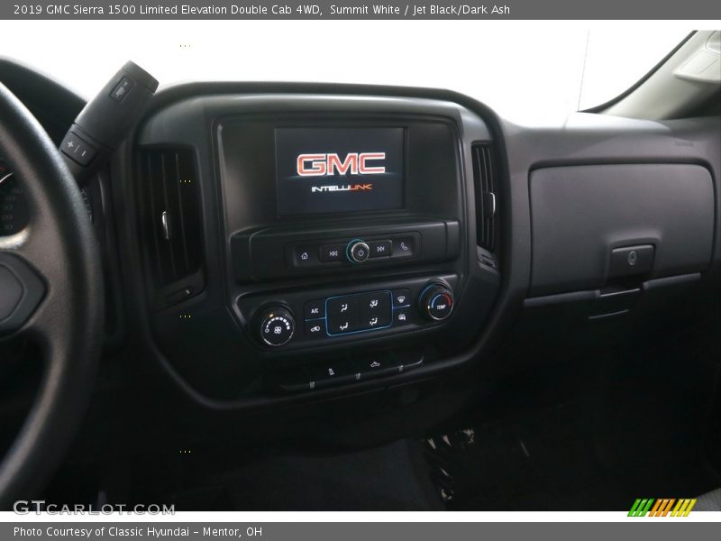 Summit White / Jet Black/Dark Ash 2019 GMC Sierra 1500 Limited Elevation Double Cab 4WD