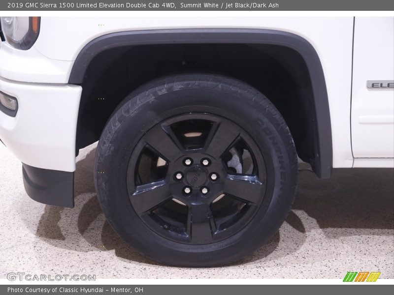 Summit White / Jet Black/Dark Ash 2019 GMC Sierra 1500 Limited Elevation Double Cab 4WD