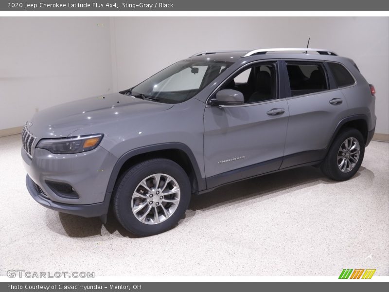 Sting-Gray / Black 2020 Jeep Cherokee Latitude Plus 4x4