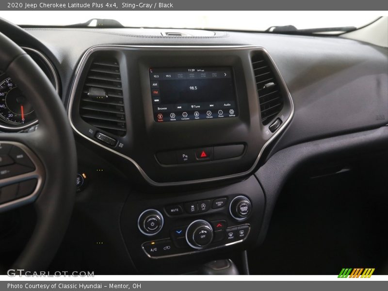 Sting-Gray / Black 2020 Jeep Cherokee Latitude Plus 4x4