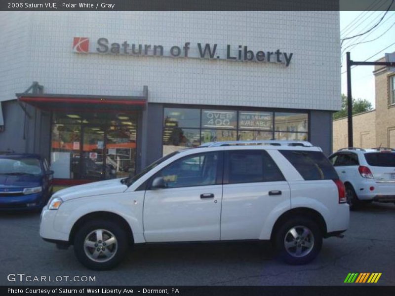 Polar White / Gray 2006 Saturn VUE