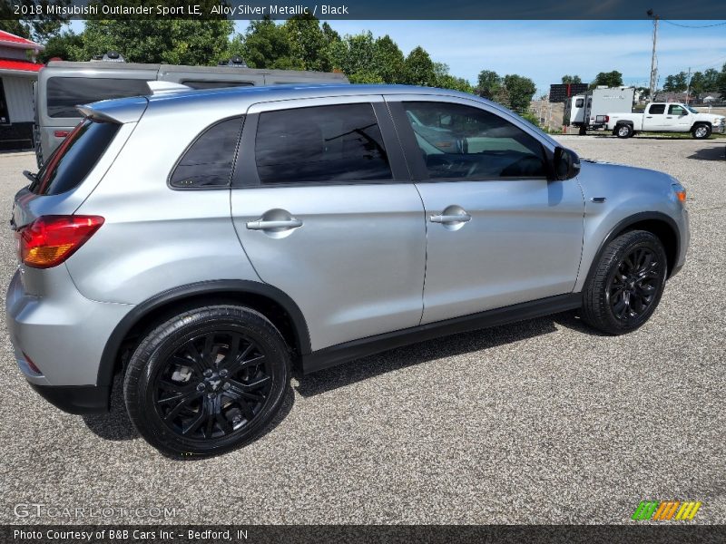 Alloy Silver Metallic / Black 2018 Mitsubishi Outlander Sport LE