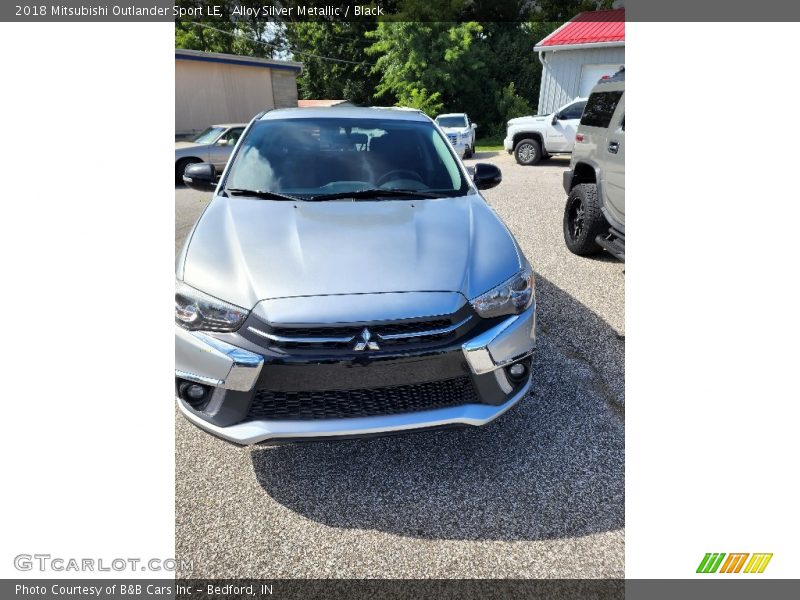 Alloy Silver Metallic / Black 2018 Mitsubishi Outlander Sport LE