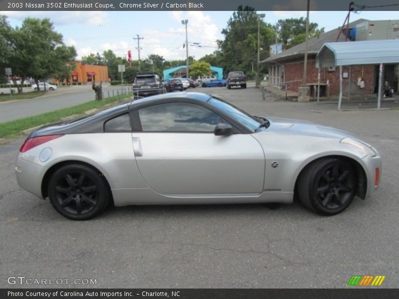Chrome Silver / Carbon Black 2003 Nissan 350Z Enthusiast Coupe