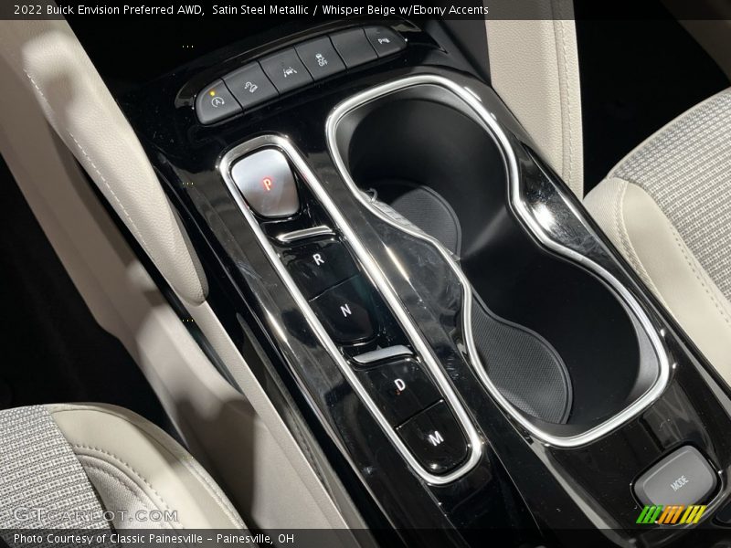 Satin Steel Metallic / Whisper Beige w/Ebony Accents 2022 Buick Envision Preferred AWD