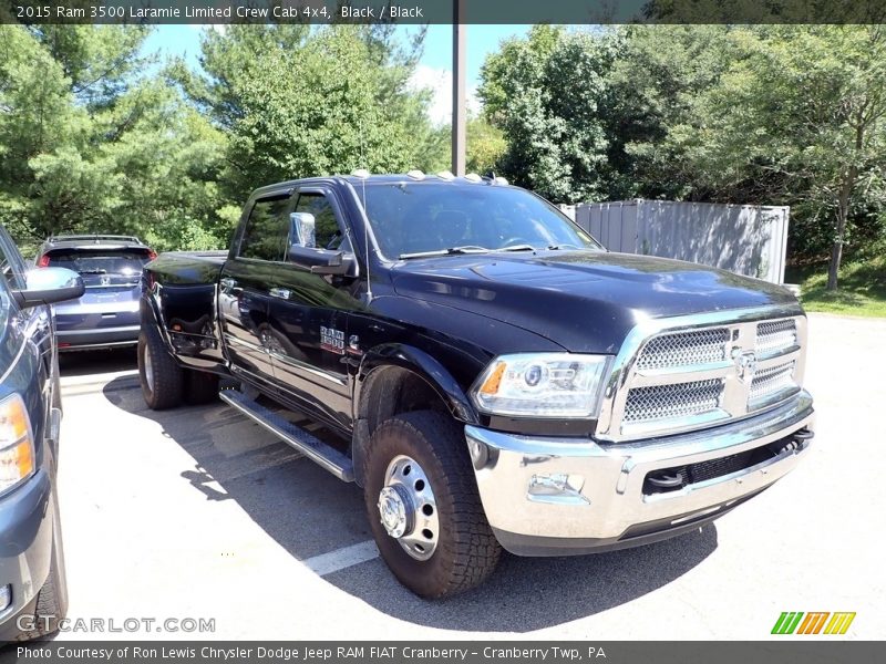 Front 3/4 View of 2015 3500 Laramie Limited Crew Cab 4x4