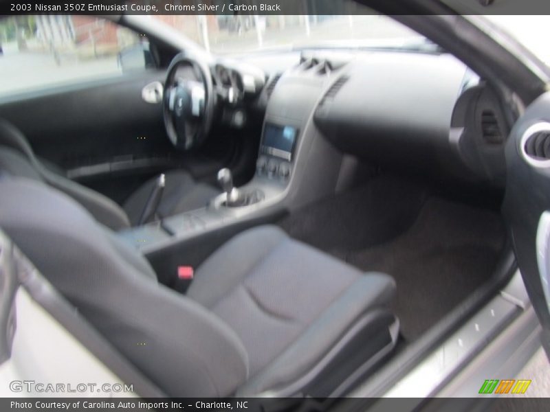 Chrome Silver / Carbon Black 2003 Nissan 350Z Enthusiast Coupe