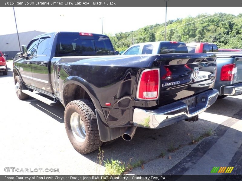 Black / Black 2015 Ram 3500 Laramie Limited Crew Cab 4x4