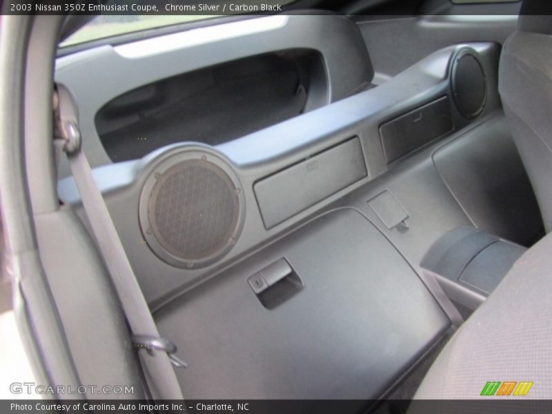 Chrome Silver / Carbon Black 2003 Nissan 350Z Enthusiast Coupe