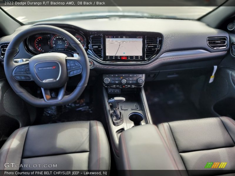  2022 Durango R/T Blacktop AWD Black Interior