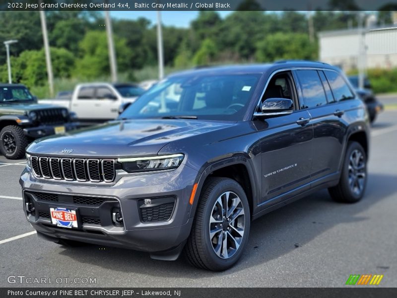 Baltic Gray Metallic / Global Black 2022 Jeep Grand Cherokee Overland 4x4