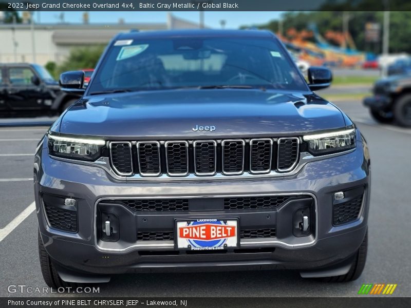 Baltic Gray Metallic / Global Black 2022 Jeep Grand Cherokee Overland 4x4