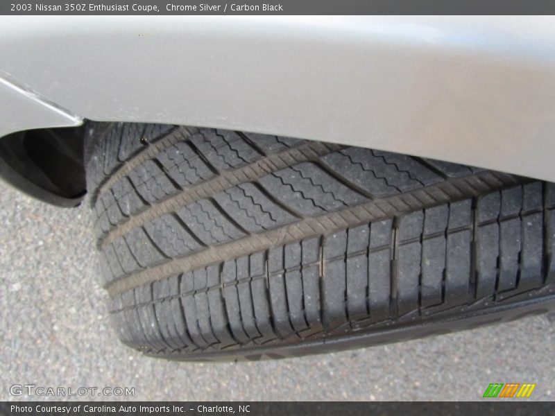 Chrome Silver / Carbon Black 2003 Nissan 350Z Enthusiast Coupe