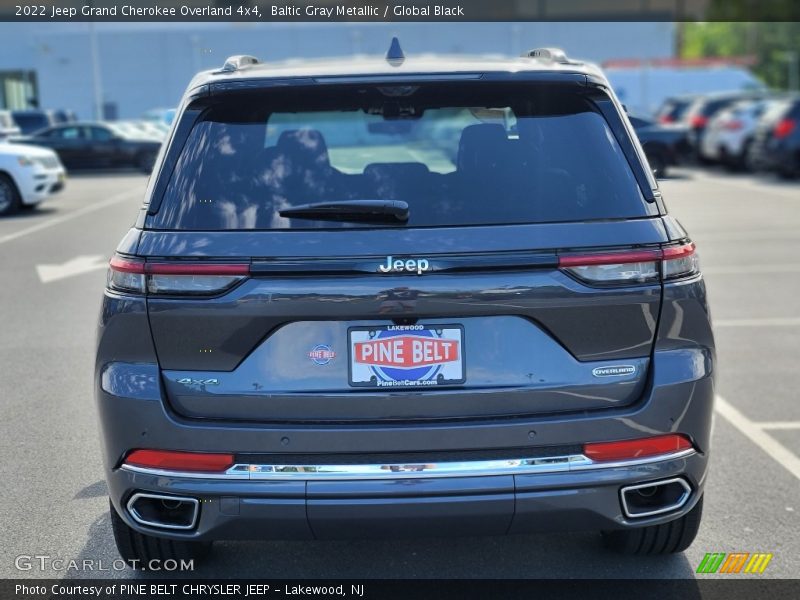 Baltic Gray Metallic / Global Black 2022 Jeep Grand Cherokee Overland 4x4