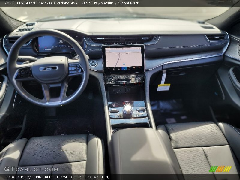 Dashboard of 2022 Grand Cherokee Overland 4x4