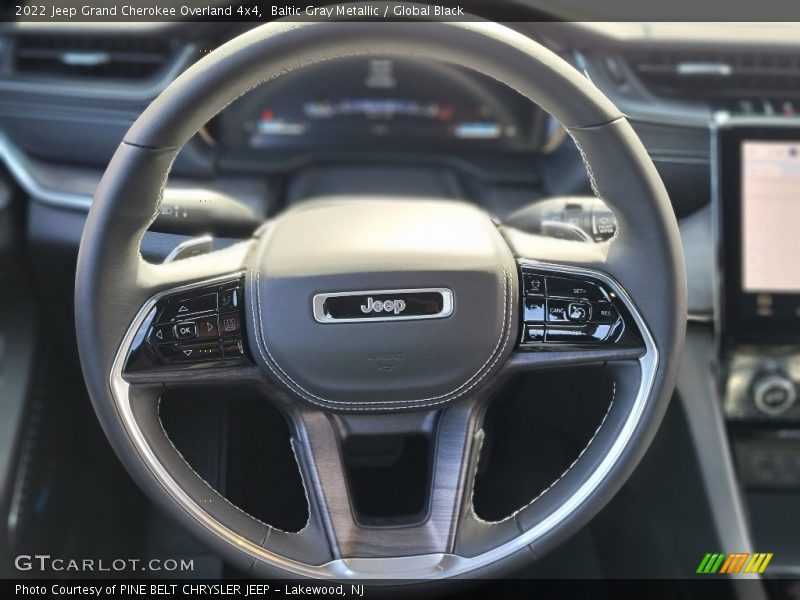  2022 Grand Cherokee Overland 4x4 Steering Wheel