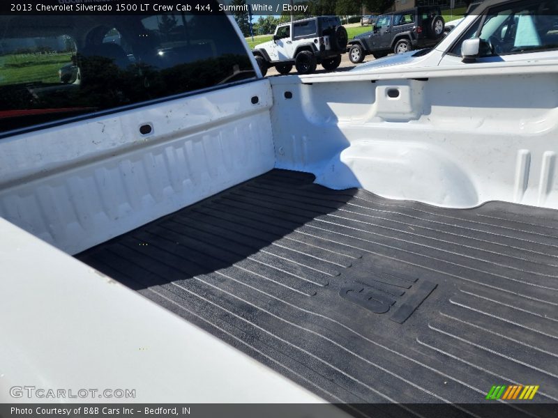 Summit White / Ebony 2013 Chevrolet Silverado 1500 LT Crew Cab 4x4