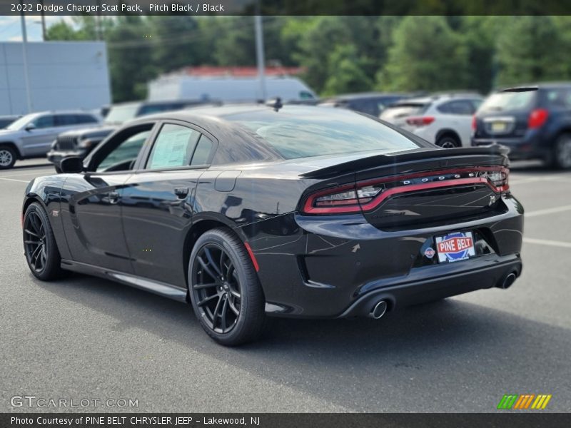Pitch Black / Black 2022 Dodge Charger Scat Pack