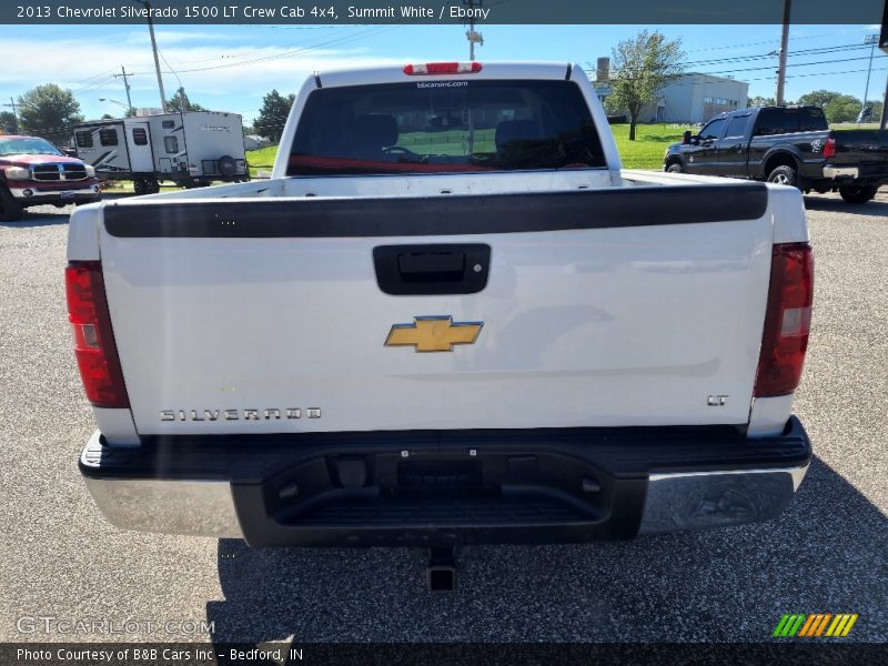 Summit White / Ebony 2013 Chevrolet Silverado 1500 LT Crew Cab 4x4