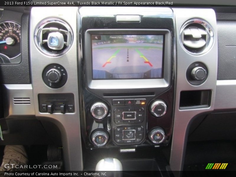 Tuxedo Black Metallic / FX Sport Appearance Black/Red 2013 Ford F150 Limited SuperCrew 4x4