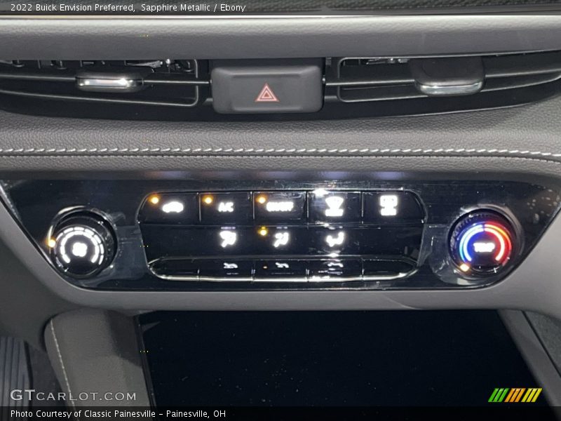 Sapphire Metallic / Ebony 2022 Buick Envision Preferred