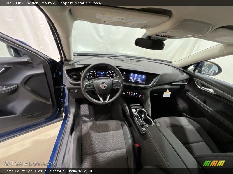 Front Seat of 2022 Envision Preferred