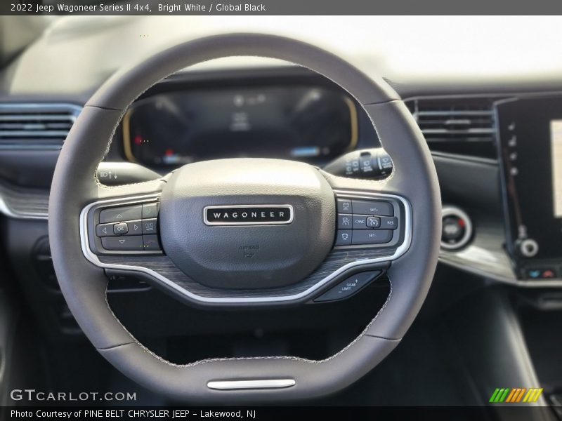 Bright White / Global Black 2022 Jeep Wagoneer Series II 4x4