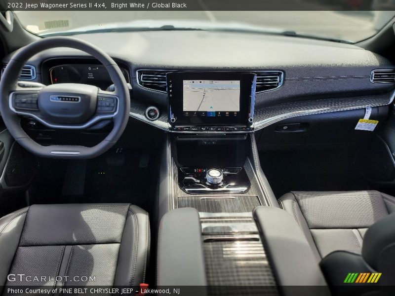 Bright White / Global Black 2022 Jeep Wagoneer Series II 4x4