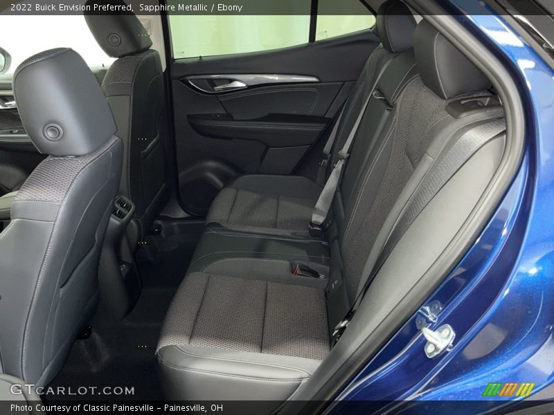 Rear Seat of 2022 Envision Preferred