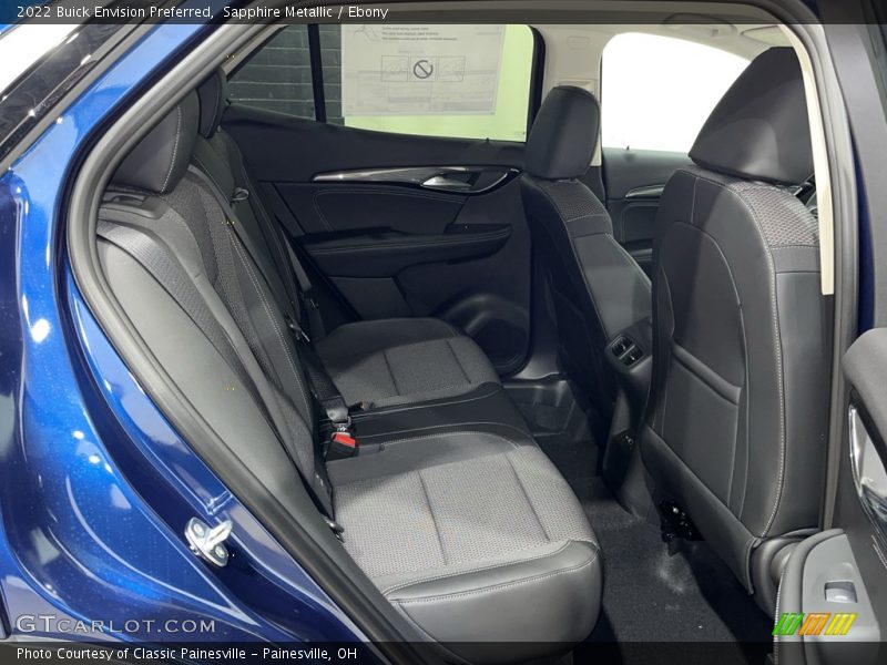 Rear Seat of 2022 Envision Preferred