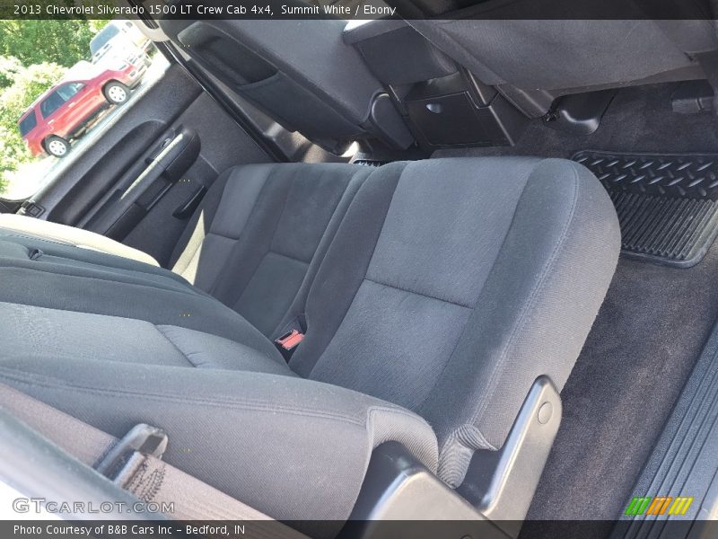 Summit White / Ebony 2013 Chevrolet Silverado 1500 LT Crew Cab 4x4