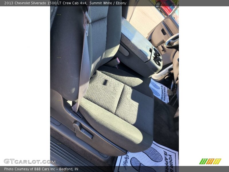 Summit White / Ebony 2013 Chevrolet Silverado 1500 LT Crew Cab 4x4