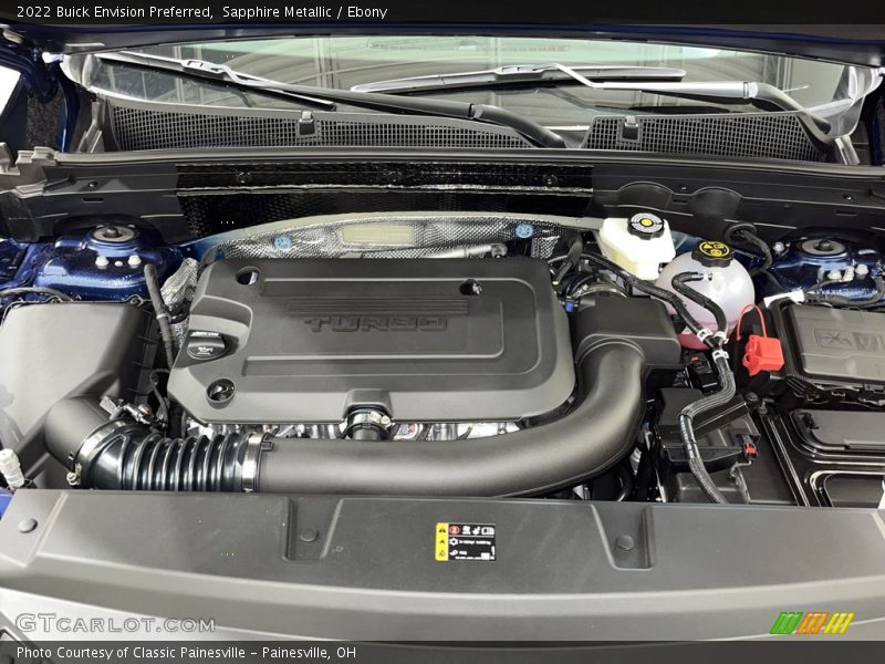  2022 Envision Preferred Engine - 2.0 Liter Turbocharged DOHC 16-Valve VVT 4 Cylinder