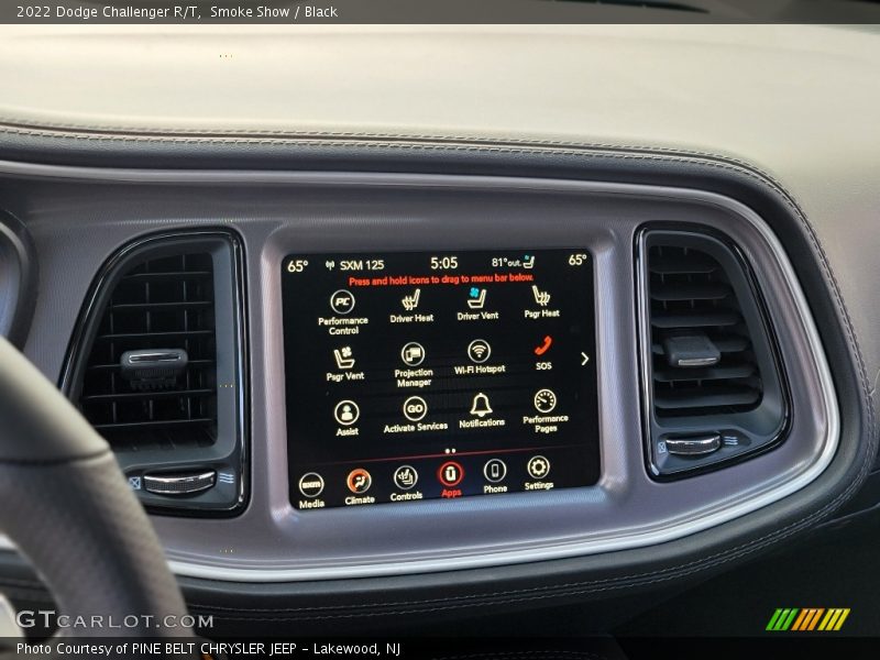 Smoke Show / Black 2022 Dodge Challenger R/T