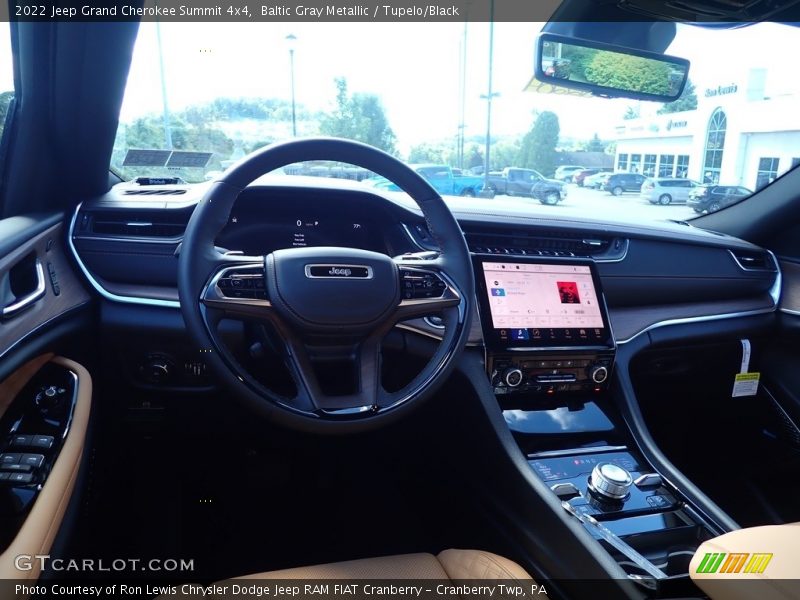 Dashboard of 2022 Grand Cherokee Summit 4x4