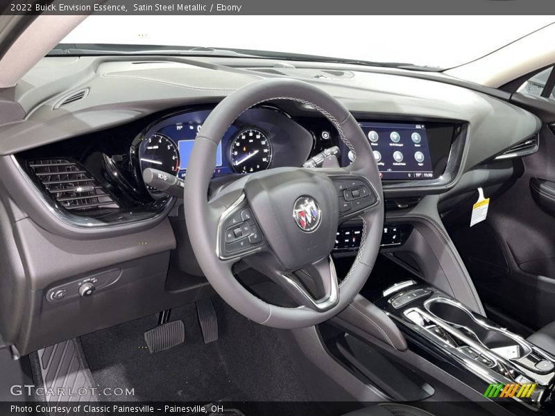 Satin Steel Metallic / Ebony 2022 Buick Envision Essence