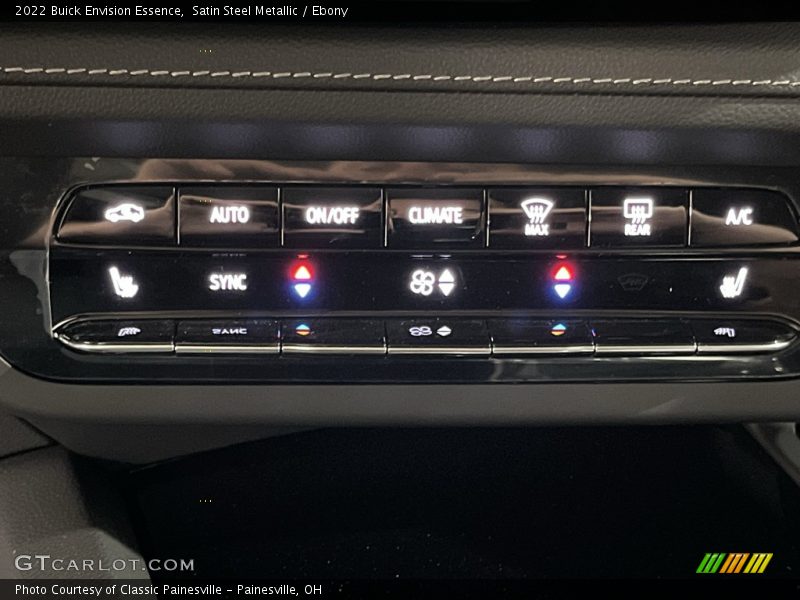Satin Steel Metallic / Ebony 2022 Buick Envision Essence