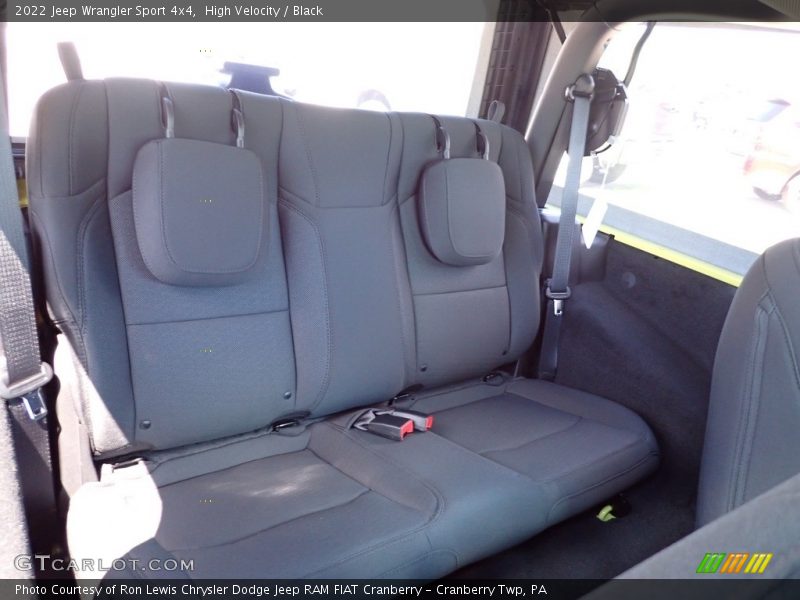 High Velocity / Black 2022 Jeep Wrangler Sport 4x4