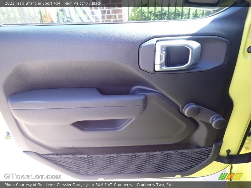 High Velocity / Black 2022 Jeep Wrangler Sport 4x4