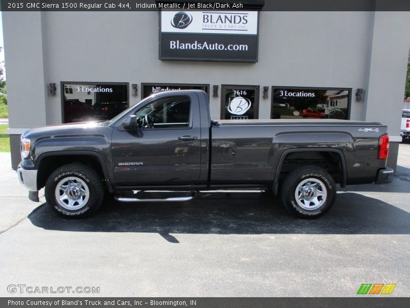 Iridium Metallic / Jet Black/Dark Ash 2015 GMC Sierra 1500 Regular Cab 4x4