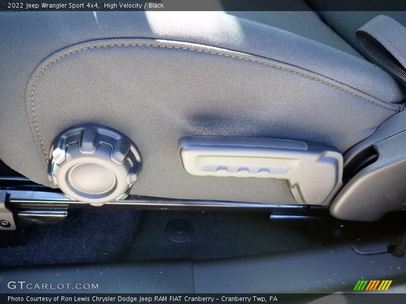 High Velocity / Black 2022 Jeep Wrangler Sport 4x4