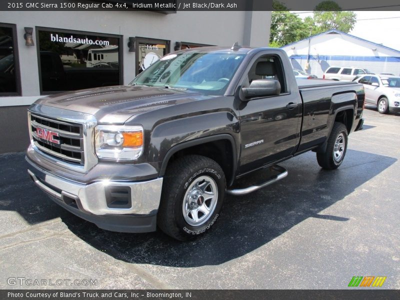 Iridium Metallic / Jet Black/Dark Ash 2015 GMC Sierra 1500 Regular Cab 4x4