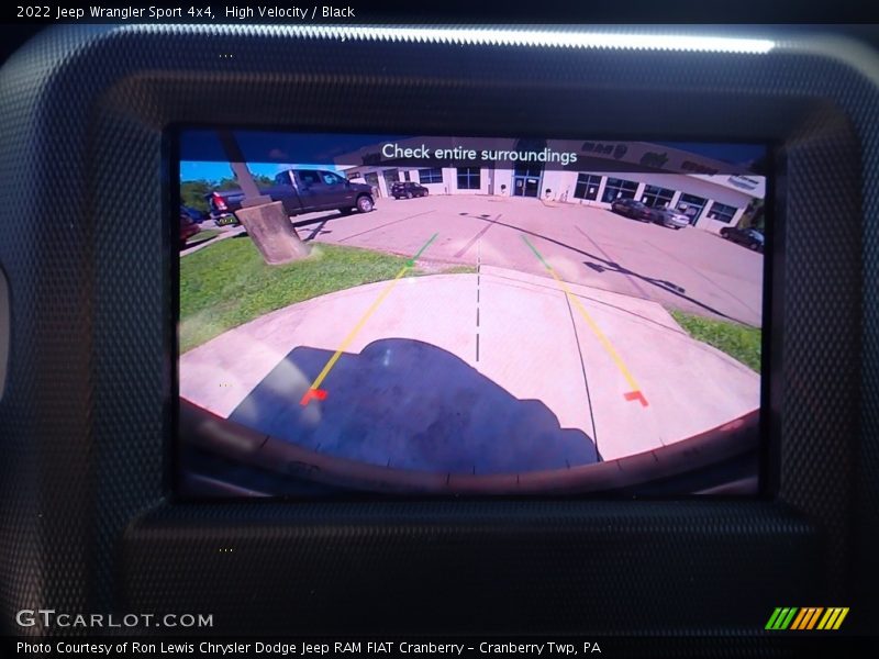 High Velocity / Black 2022 Jeep Wrangler Sport 4x4