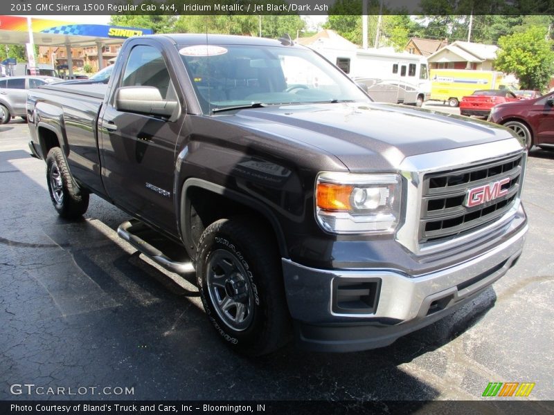 Iridium Metallic / Jet Black/Dark Ash 2015 GMC Sierra 1500 Regular Cab 4x4